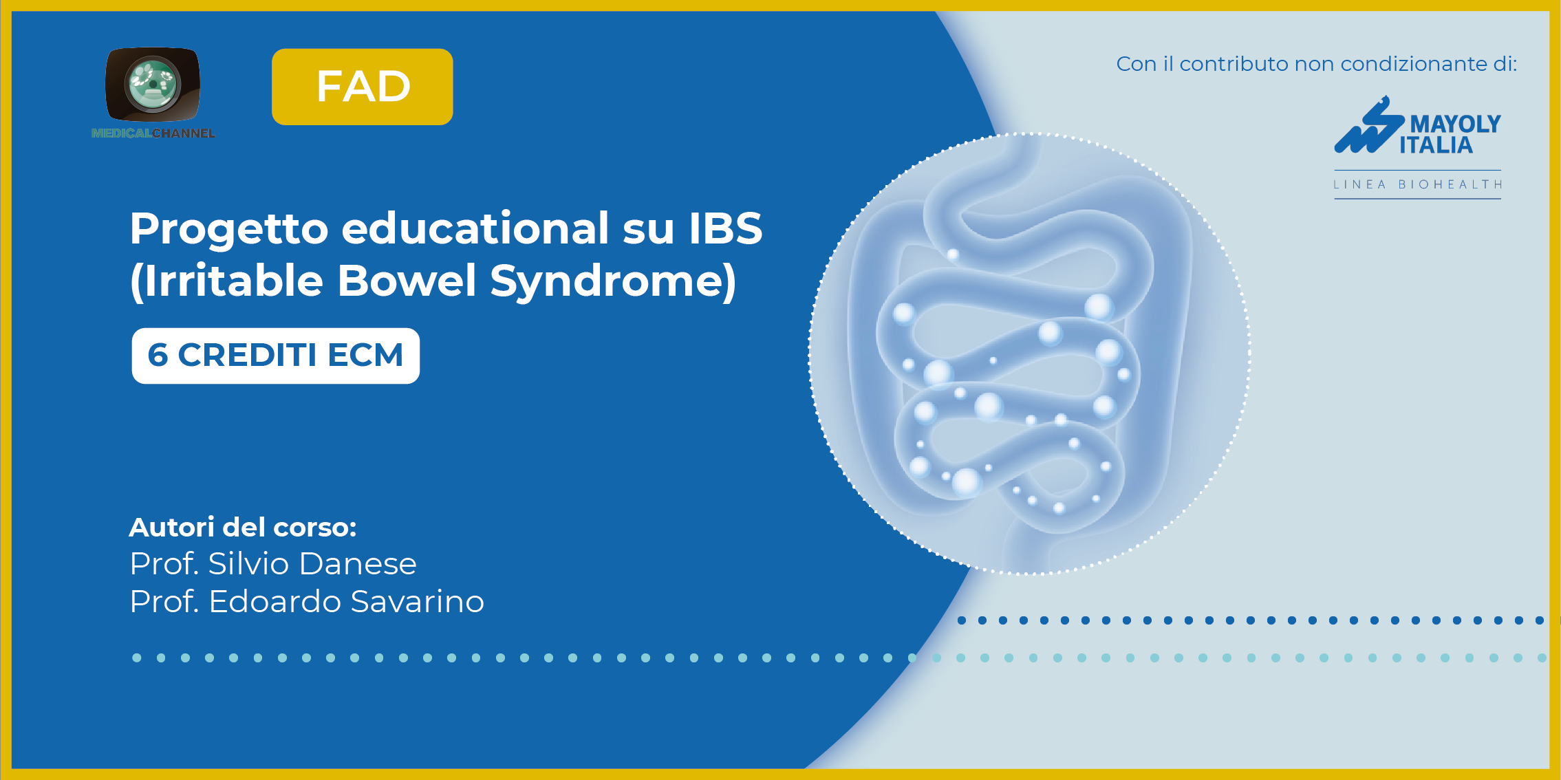 Progetto Educational su IBS (Irritable Bowel Syndrome) - FAD